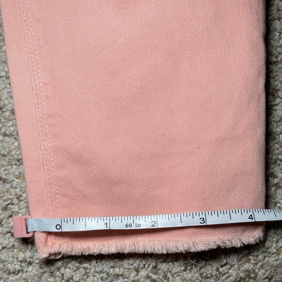 Express Size 8 - Light Pink Ankle Jeggings with Zippers - Picture 8 of 12